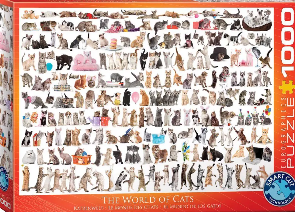Puzzle O mundo dos gatos