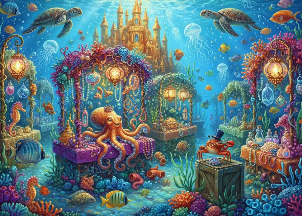 Puzzle O Reino das Profundezas