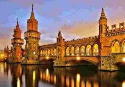 Puzzle Oberbaumbrücke, Berlim, Alemanha