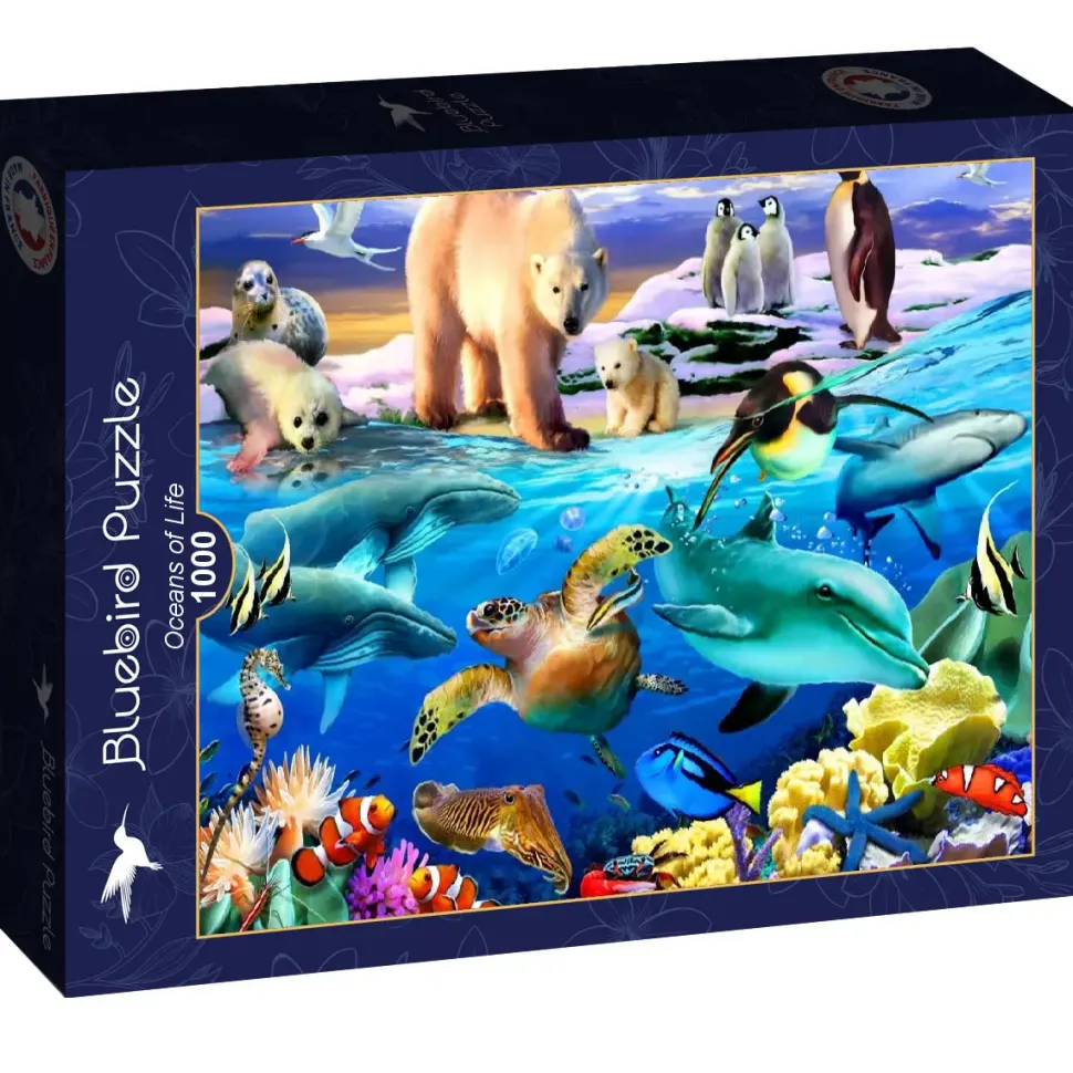 Puzzle Oceanos da vida