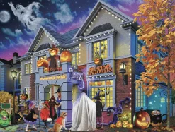 Puzzle Onde é a festa de Halloween?