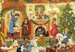 Puzzle Onde devemos pendurar o azevinho?