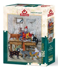 Puzzle Os Gatos Coloridos