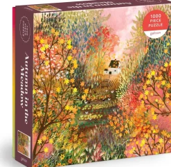 Puzzle outono no prado