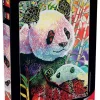 Puzzle Panda arco-íris