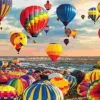 Puzzle Panorama da descolagem de balões
