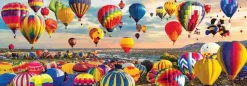 Puzzle Panorama da descolagem de balões