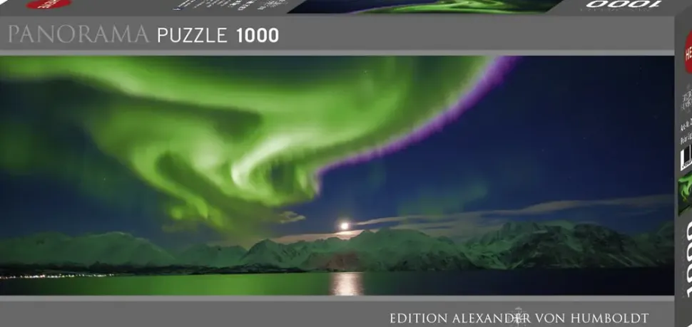 Puzzle Panorama de luz polar