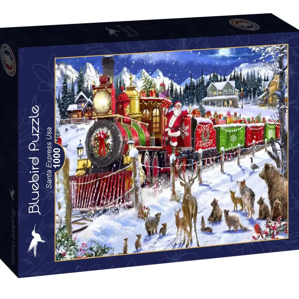 Puzzle Papai Noel Expresso EUA