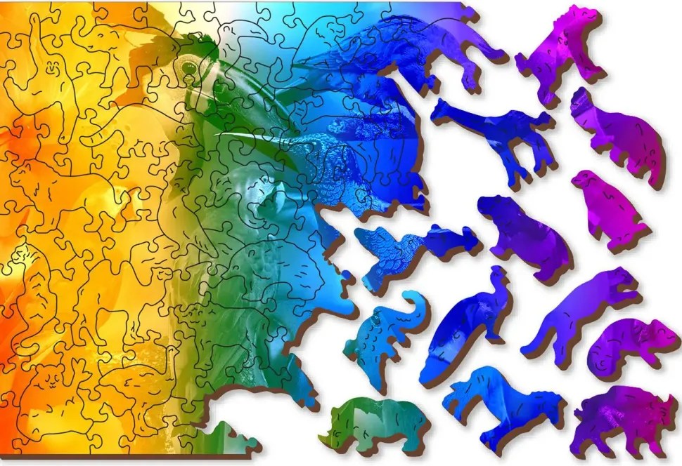 Puzzle Paraíso dos Pássaros