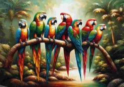 Puzzle Paraíso Tropical