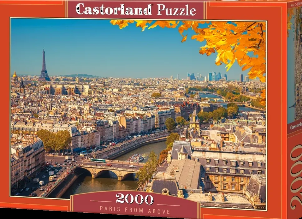 Puzzle Paris vista de cima