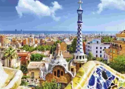 Puzzle Parque Güell, Barcelona