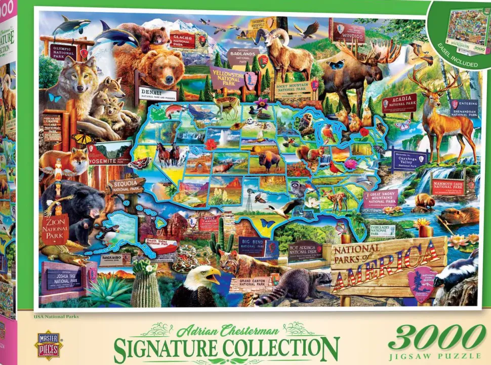 Puzzle Parques Nacionais dos EUA