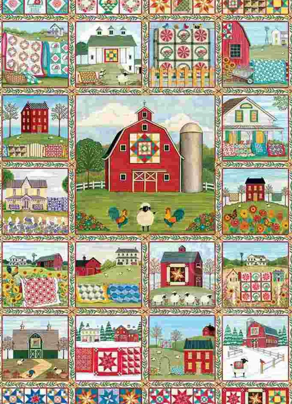 Puzzle País do Quilt