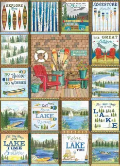 Puzzle País dos lagos