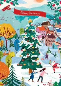 Puzzle Patinagem para a alegria do Natal