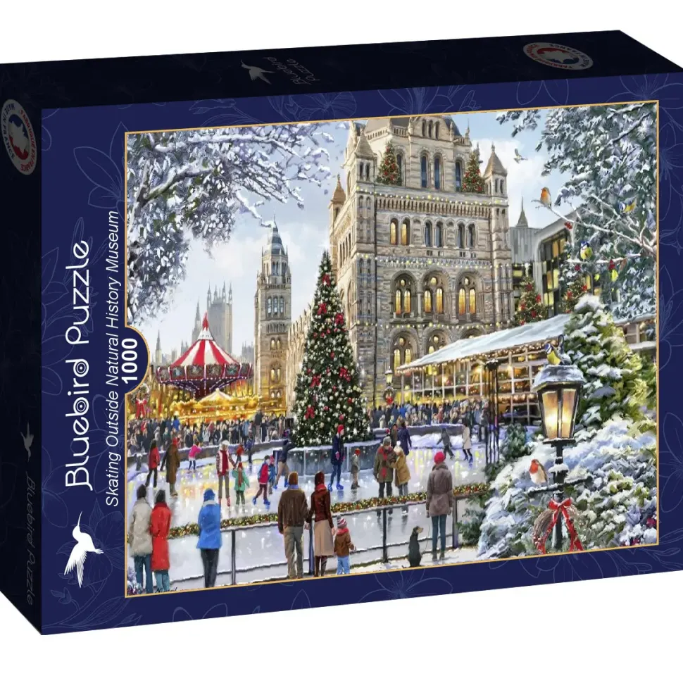 Puzzle Patinando fora do Museu de História Natural