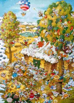 Puzzle Peixe: paraíso no verão