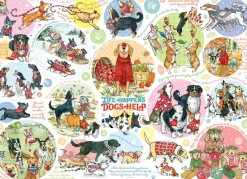 Puzzle Pensamentos sobre cães