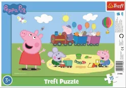 Puzzle Peppa Pig: Comboio Feliz