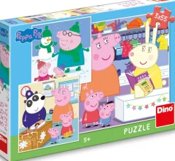 Puzzle PEPPA PIG: FELIZ TARDE 3x55