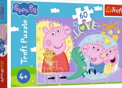 Puzzle Peppa Pig: Porquinho feliz