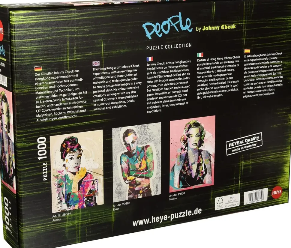 Puzzle Pessoas Marilyn