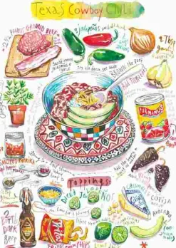 Puzzle Pimentão de Cowboy do Texas