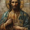 Puzzle Pintura Diamant: Jesus Cristo 30x40cm