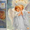 Puzzle Pintura diamantada: Anjos no céu 30x40cm