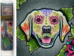 Puzzle Pintura diamante: Labrador 30x30cm 7D