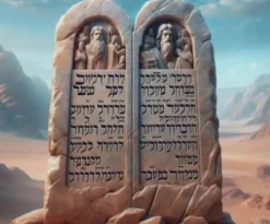 Puzzle Pintura Diamante: Lajes de pedra com escrita 30x40cm