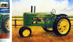 Puzzle Pintura diamante: Traktor John Deere 30x40cm