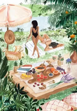 Puzzle Piquenique no Sul da França