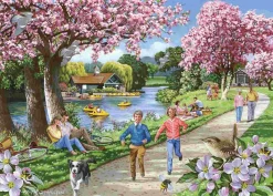 Puzzle Época da flor da macieira