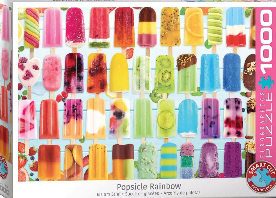 Puzzle Popsicle Rainbow