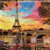 Puzzle Pôr do Sol em Paris