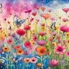 Puzzle Prado de papoilas