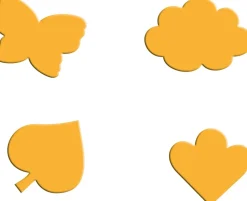 Puzzle Prasiatko Peppa: Tvary 12 dielikov