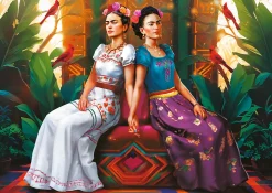 Puzzle Premium Plus Frida Kahlo: Dois Eus