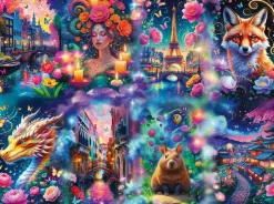 Puzzle Premium Plus: Mundo colorido