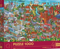 Puzzle Premium Plus Partilhar os momentos: Tri-City