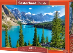 Puzzle Primavera no Lago Moraine, Canadá