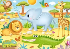 Puzzle Primeira jogada: Animais africanos 15 maxi