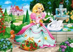 Puzzle Princesa com cisne