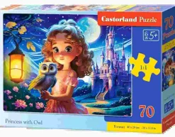 Puzzle Princesa com Coruja