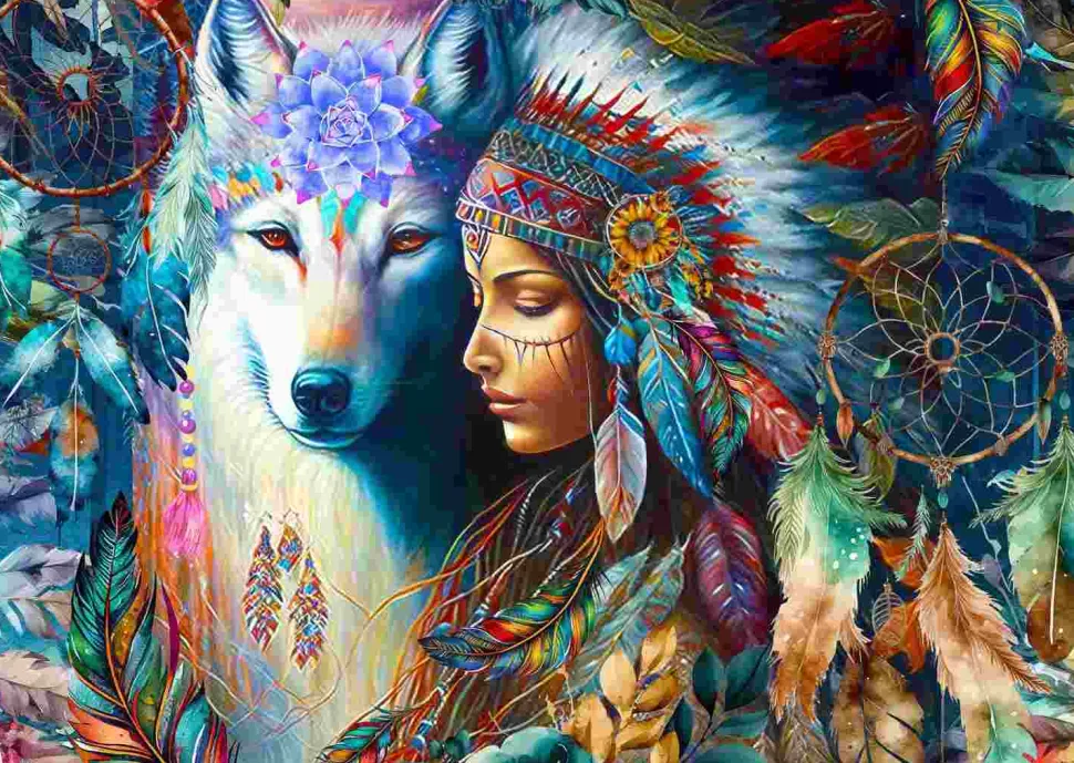 Puzzle Princesa nativa