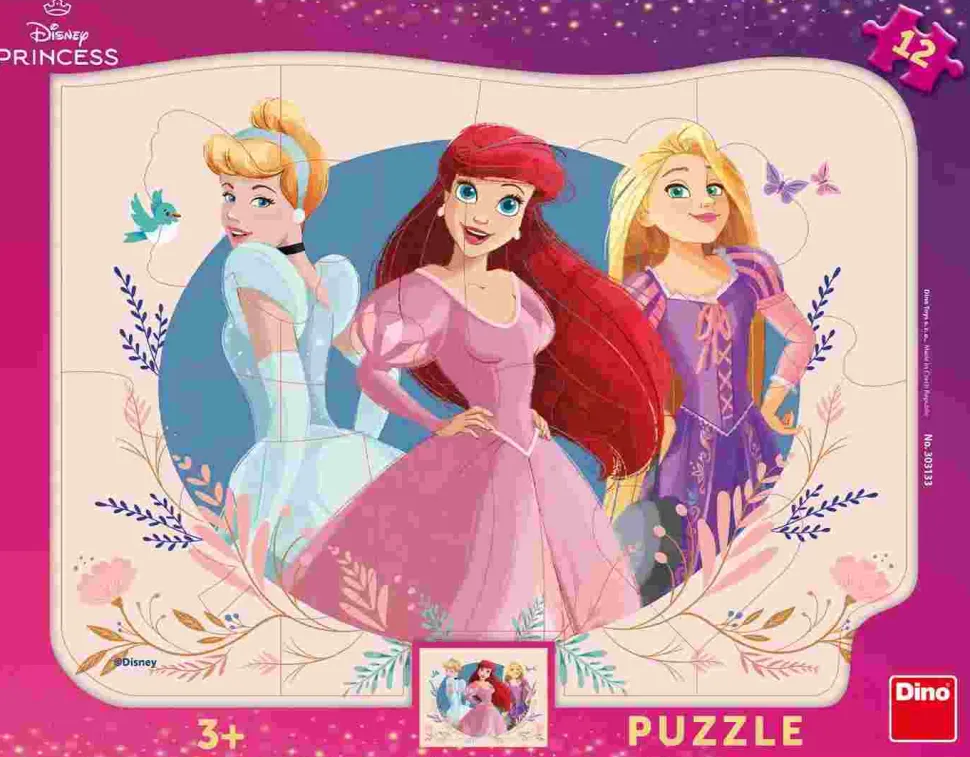 Puzzle Príncipe da Disney 12 peças