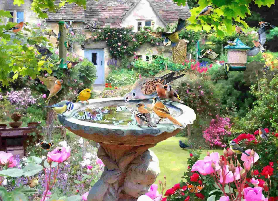 Puzzle Pássaros de verão